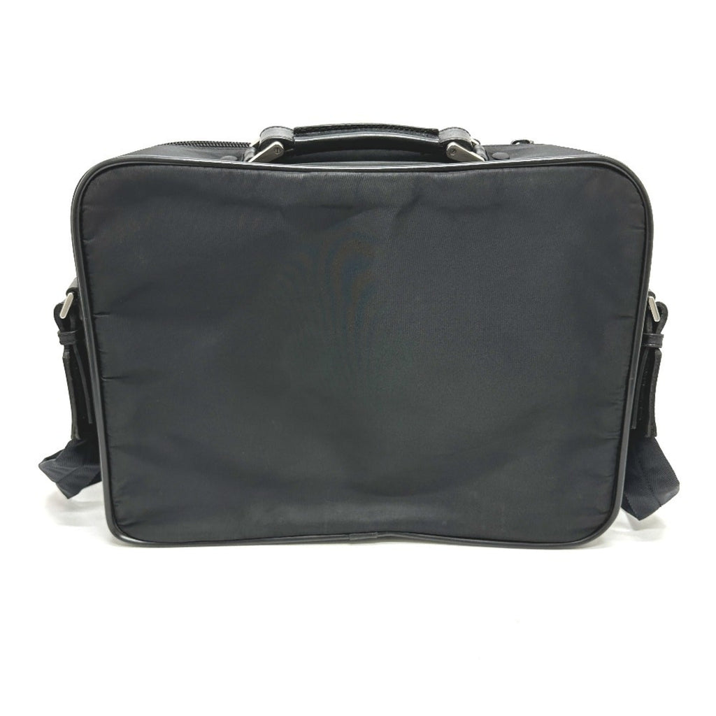 Prada Black Nylon Briefcase Shoulder Bag (Pre-Owned)