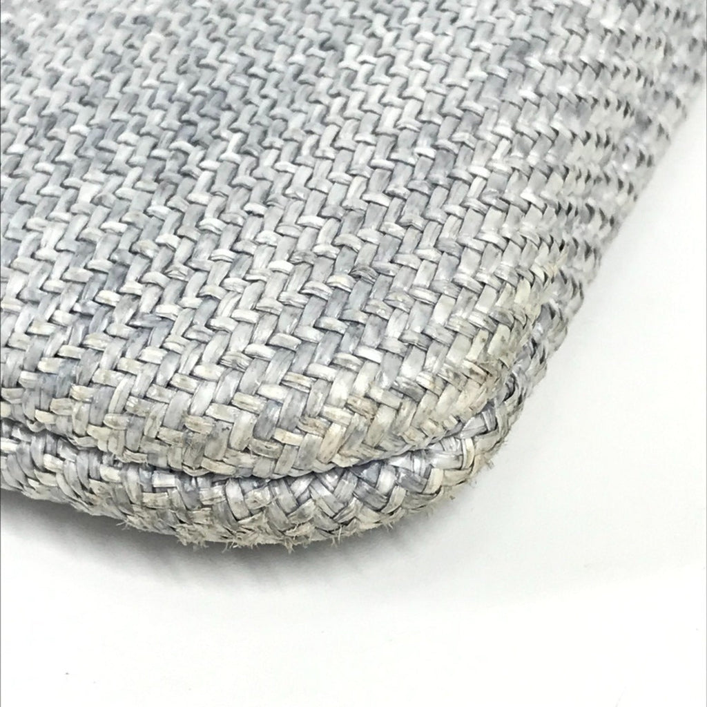 Chanel Blue Canvas Clutch Bag Pouch (Pre-Owned)