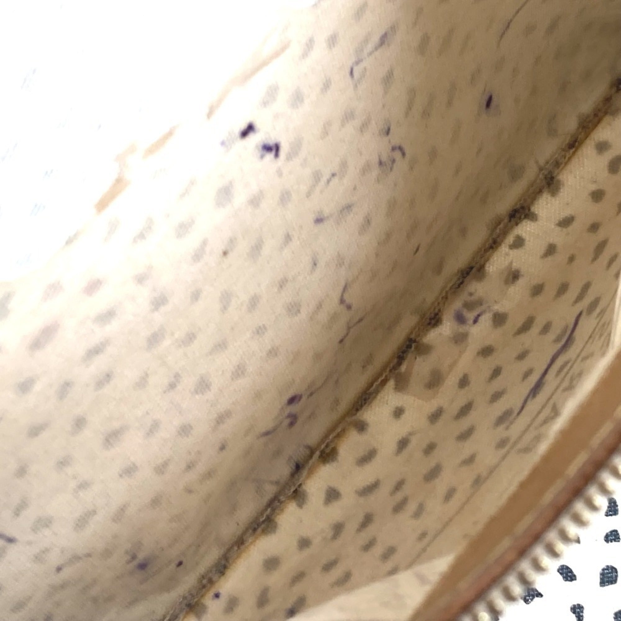 Louis Vuitton Brown Monogram White Monogram Shoulder Bag Tote Bag (Pre-Owned)