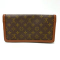 Louis Vuitton Brown Monogram Clutch Bag Pochette (Pre-Owned)