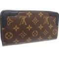 Louis Vuitton Monogram Brown Monogram Noir Monogram Leather Long Wallet (Bi-Fold) (Pre-Owned)