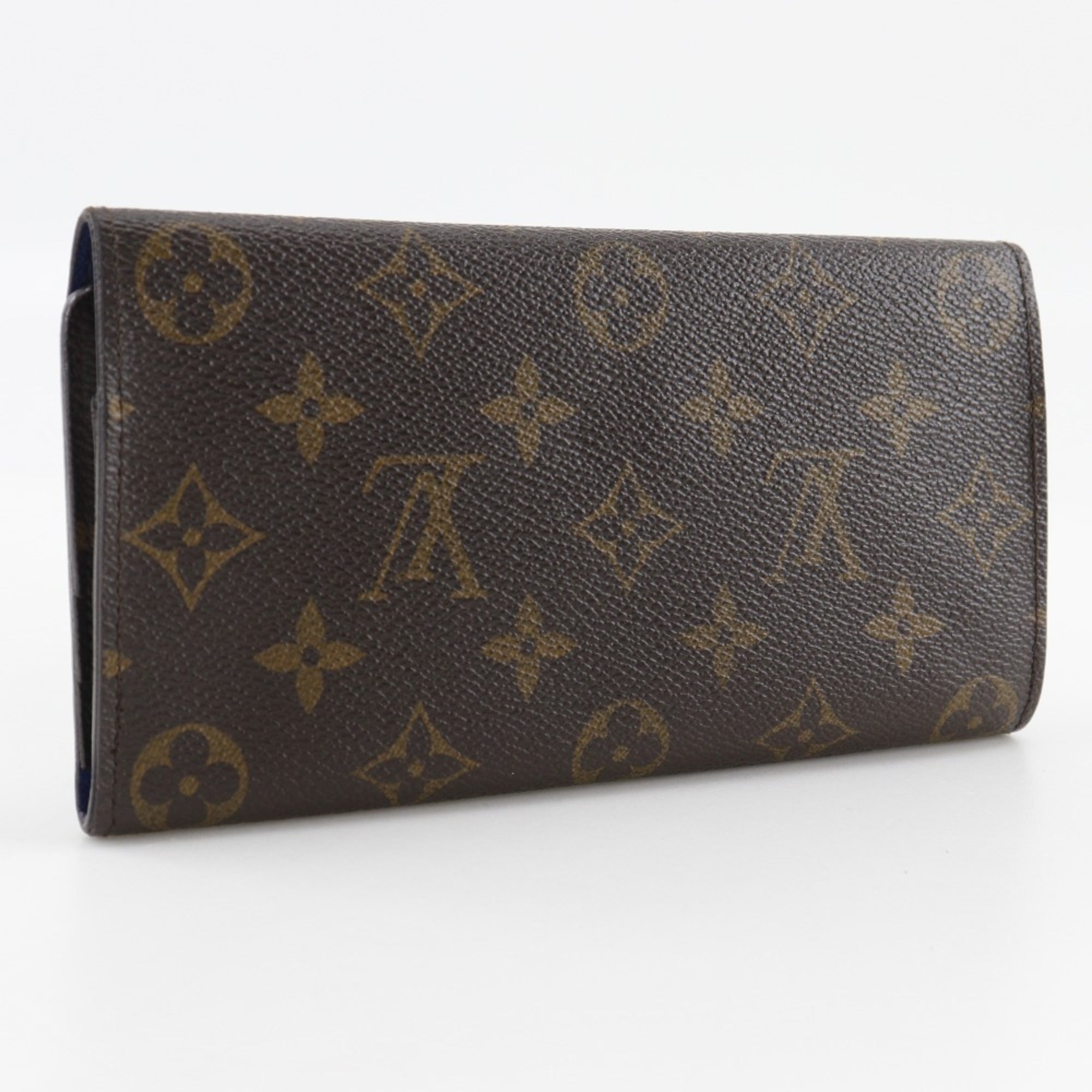 Louis Vuitton Monogram Brown Monogram Long Wallet (Bi-Fold) (Pre-Owned)