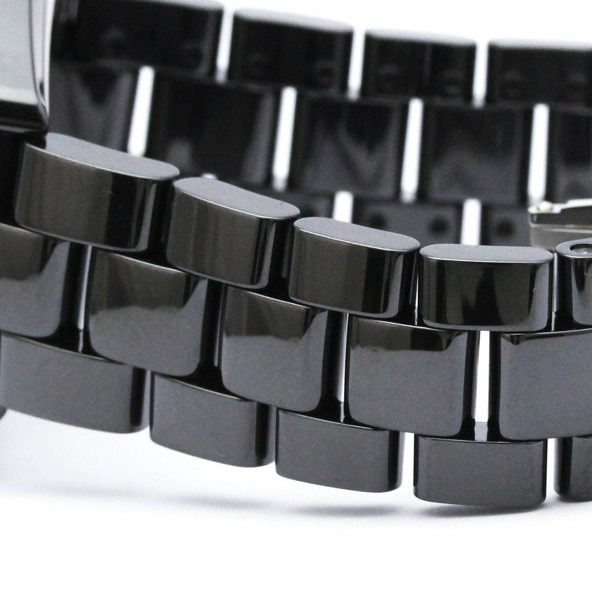 Chanel J12 Automatic Watch Ceramic And Stainless Steel With Diamond Markers Watch (Pre-Owned)