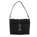 Gucci Black Nylon Canvas Shoulder Bag (Pre-Owned)