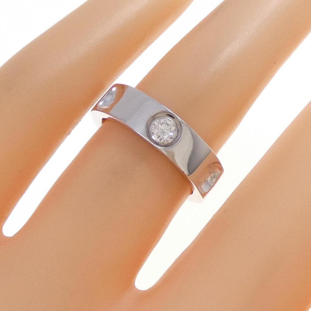 Louis Vuitton White Gold (18K) Band Ring (Pre-Owned)