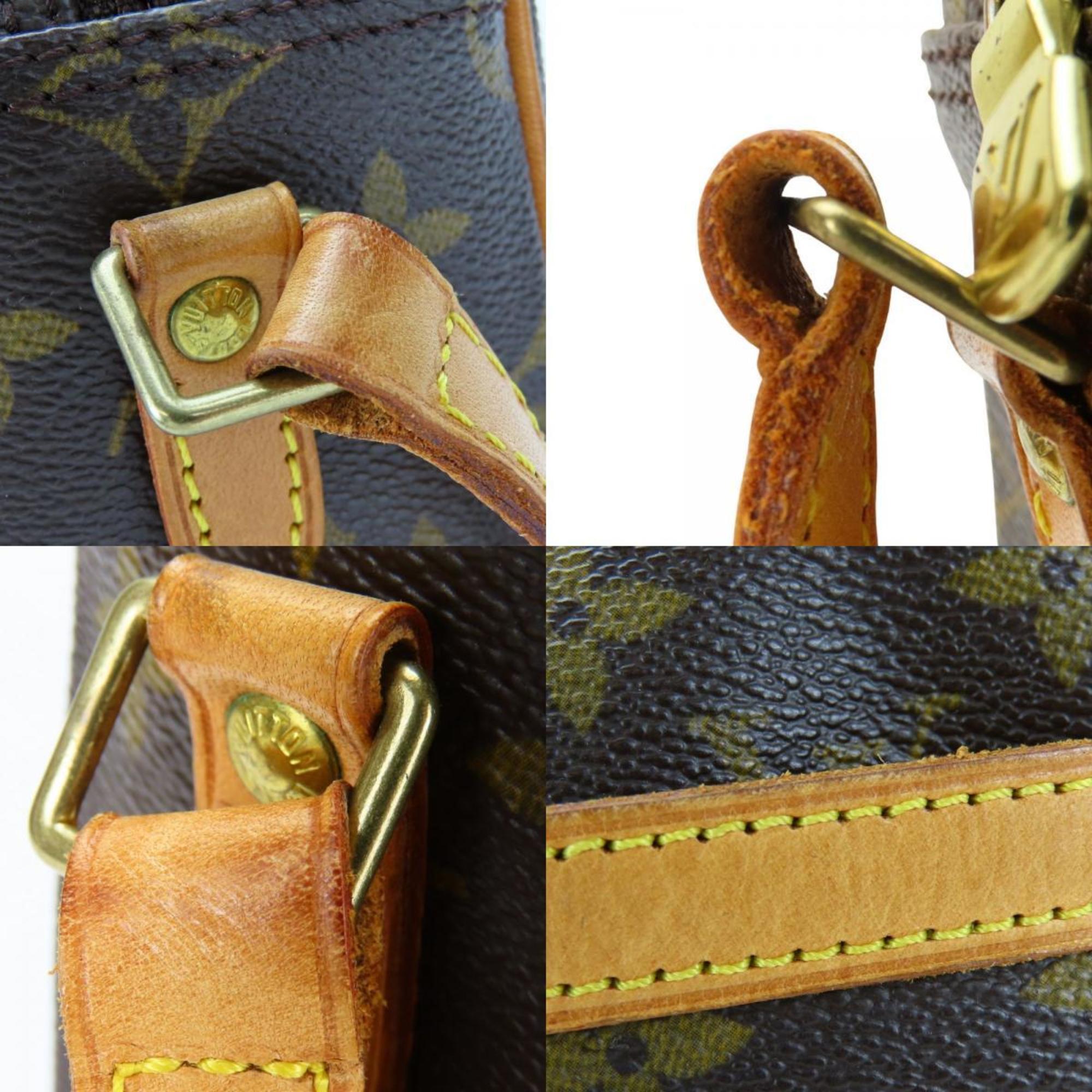 Louis Vuitton Monogram Brown Monogram Leather Shoulder Bag (Pre-Owned)