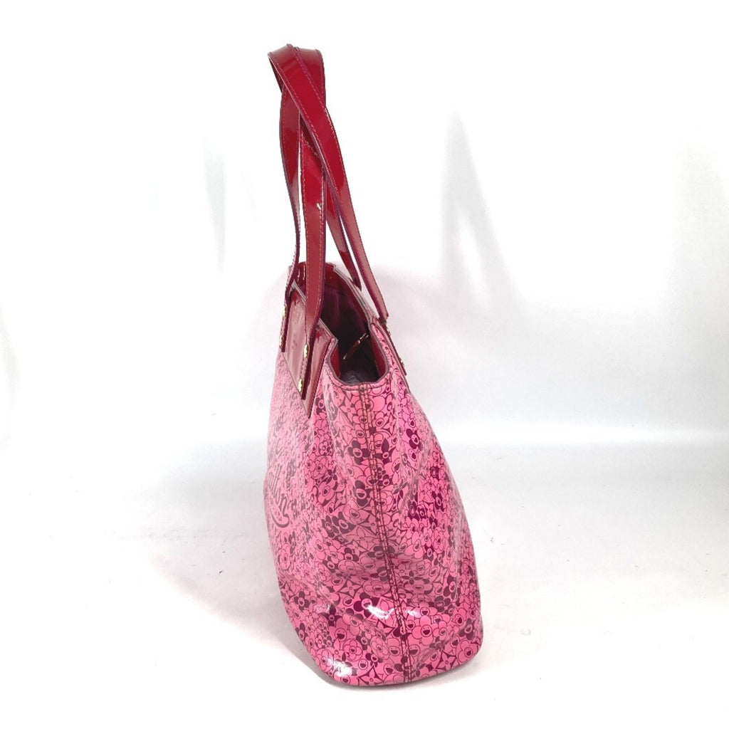 Louis Vuitton Pink Pvc Leather Shoulder Bag Tote Bag (Pre-Owned)
