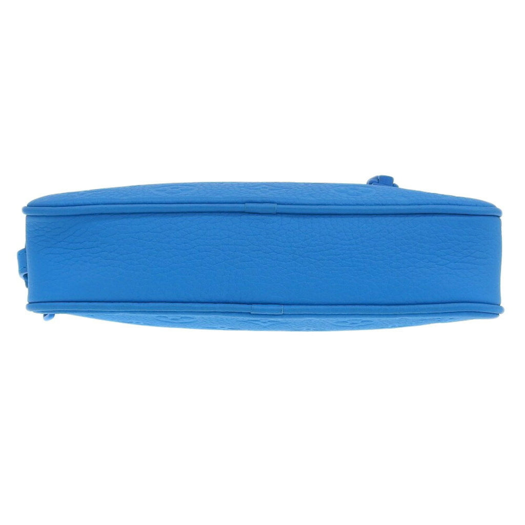 Louis Vuitton Blue Leather Clutch Bag Pochette (Pre-Owned)