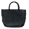 Prada Black Nylon Handbag Tote Bag (Pre-Owned)
