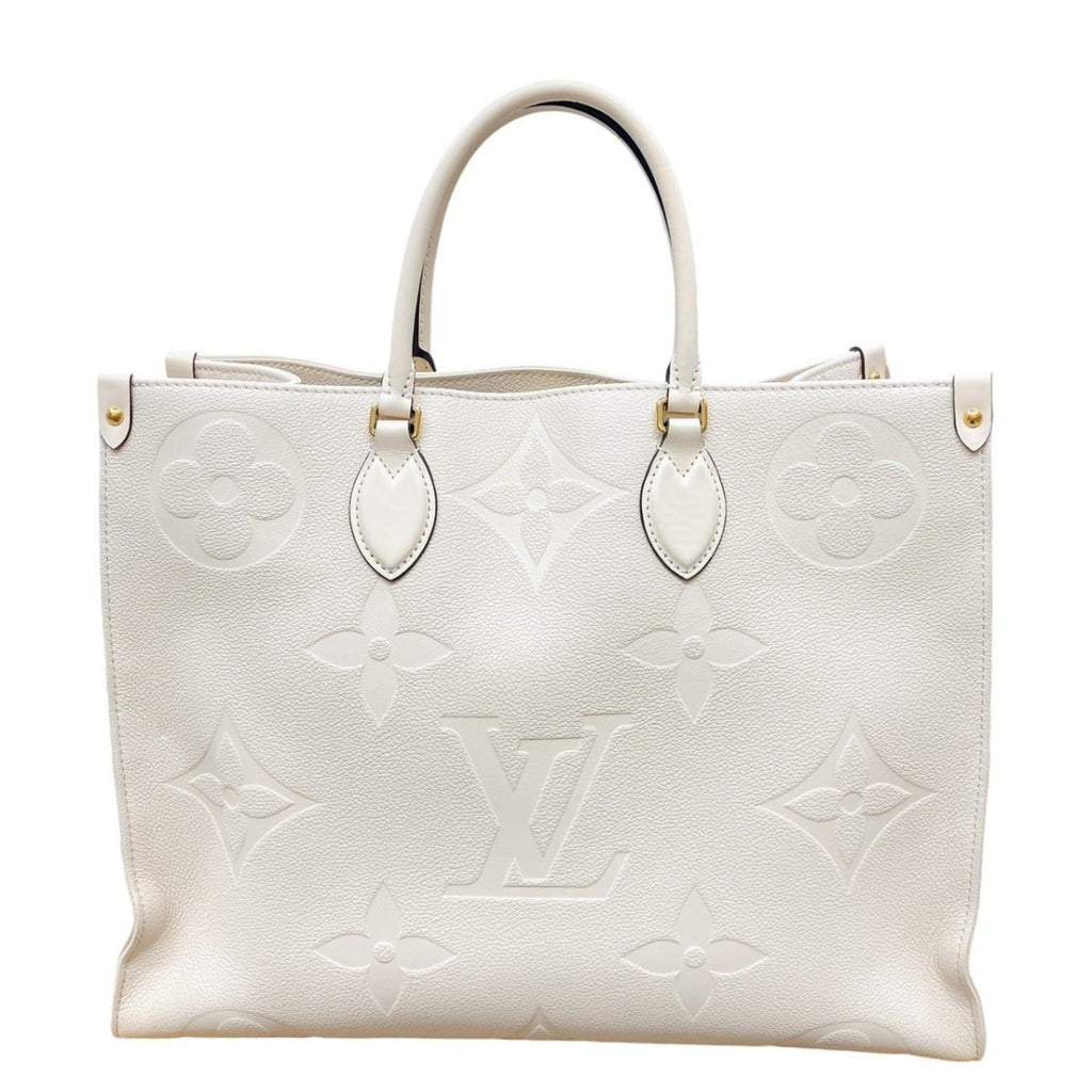 Louis Vuitton Monogram Empreinte Beige Monogram Empreinte Tote Bag (Pre-Owned)