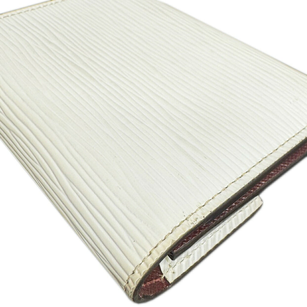 Louis Vuitton White Epi Leather Coin Purse/Coin Case (Pre-Owned)