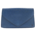 Louis Vuitton Blue Toledo Blue Epi Leather Clutch Bag (Pre-Owned)