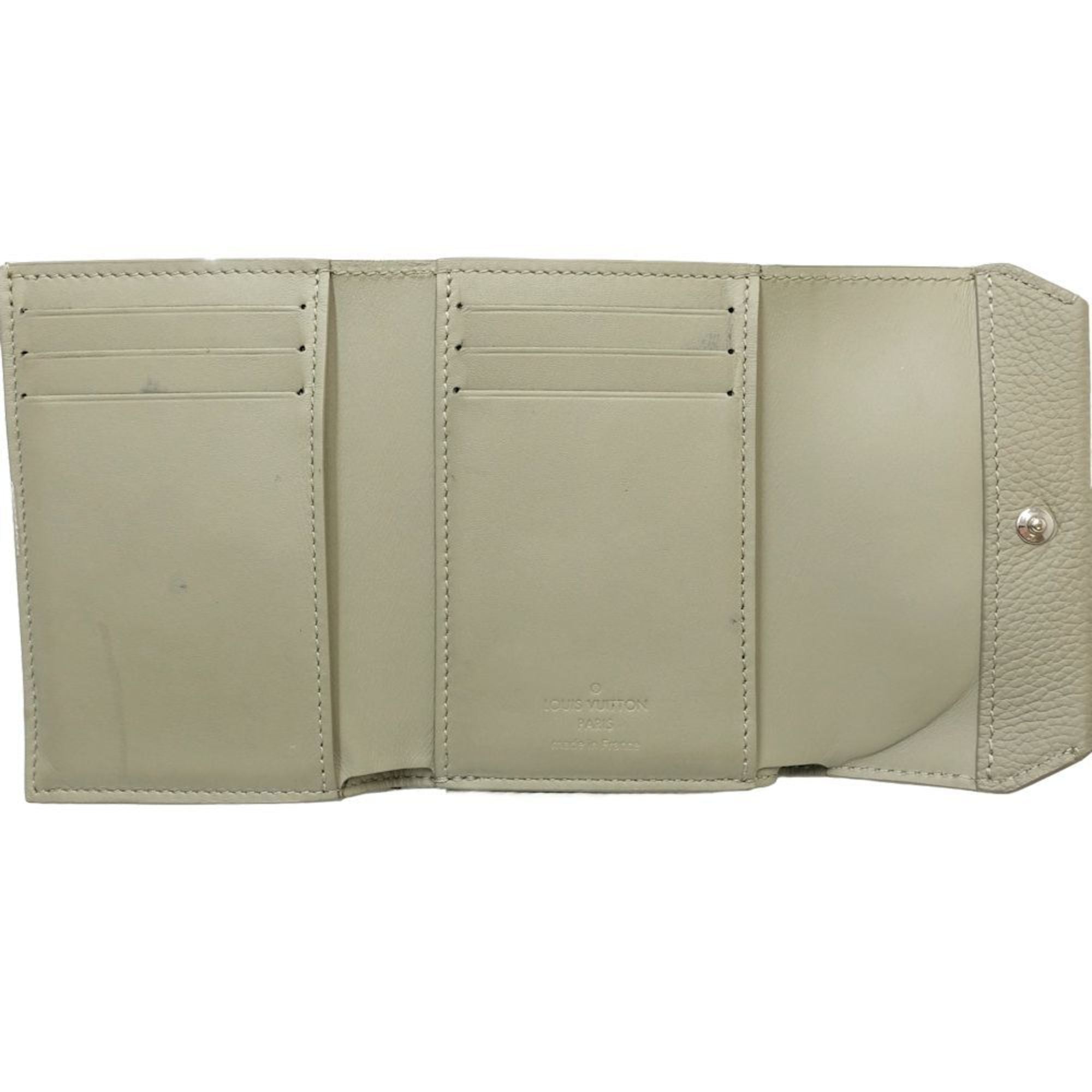 Louis Vuitton Leather Wallet (Tri-Fold) (Pre-Owned)