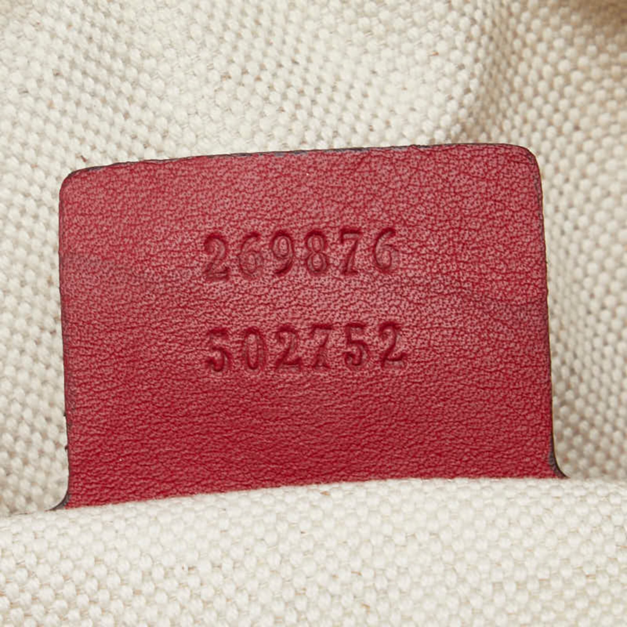 Gucci Red Color Handbag Shoulder Bag (Pre-Owned)