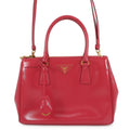 Prada Pink Leather Handbag Shoulder Bag (Pre-Owned)