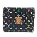 Louis Vuitton Black Monogram Multicolore Bill Wallet (Tri-Fold) (Pre-Owned)