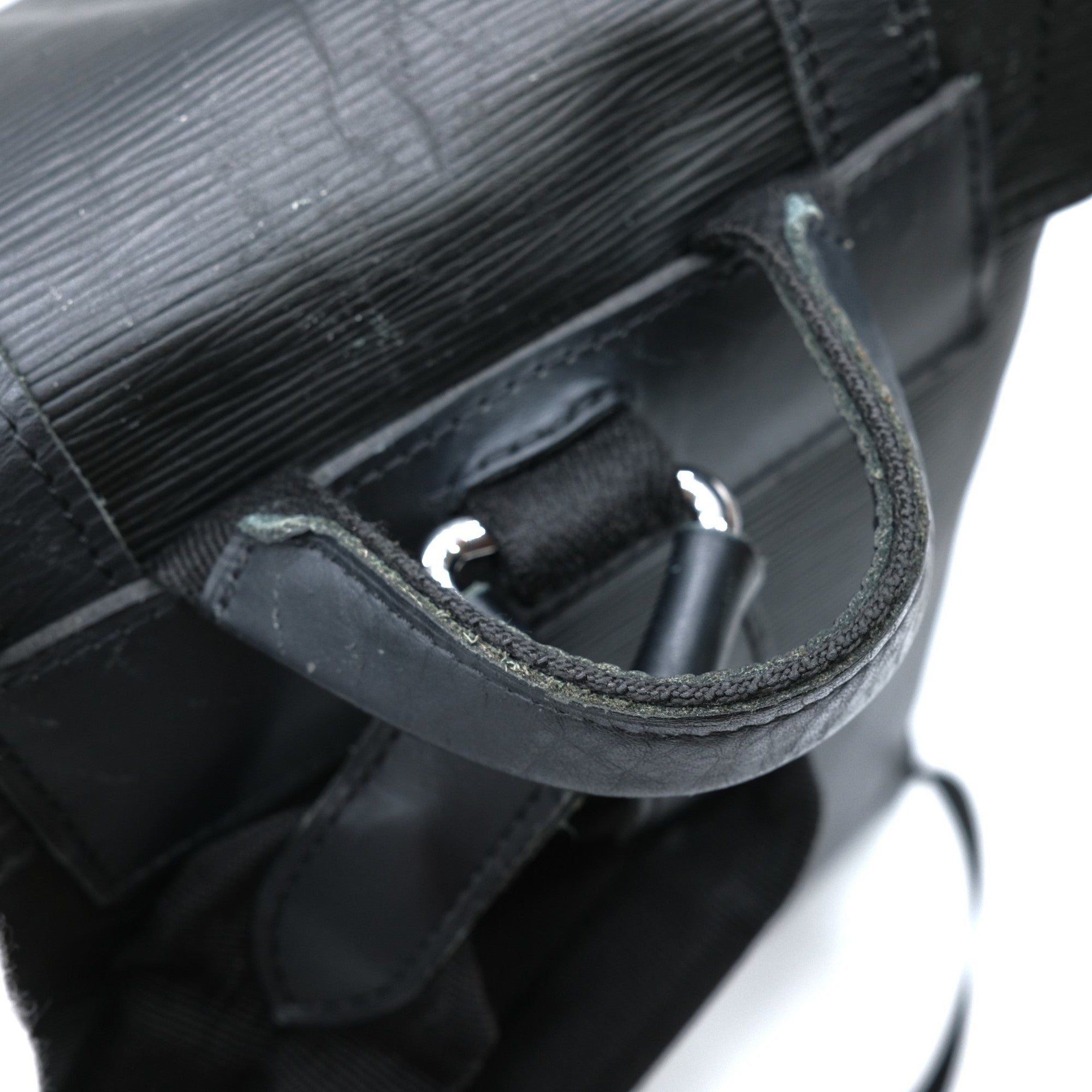 Louis Vuitton Black Epi Leather Backpack (Pre-Owned)
