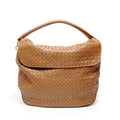 Bottega Veneta Intrecciato Brown Intrecciato Shoulder Bag (Pre-Owned)