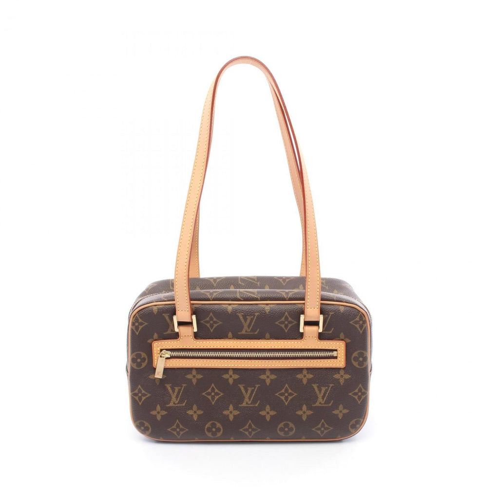 Louis Vuitton Brown Coated Canvas Pvc Leather Shoulder Bag (Pre-Owned)