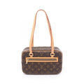 Louis Vuitton Brown Coated Canvas Pvc Leather Shoulder Bag (Pre-Owned)