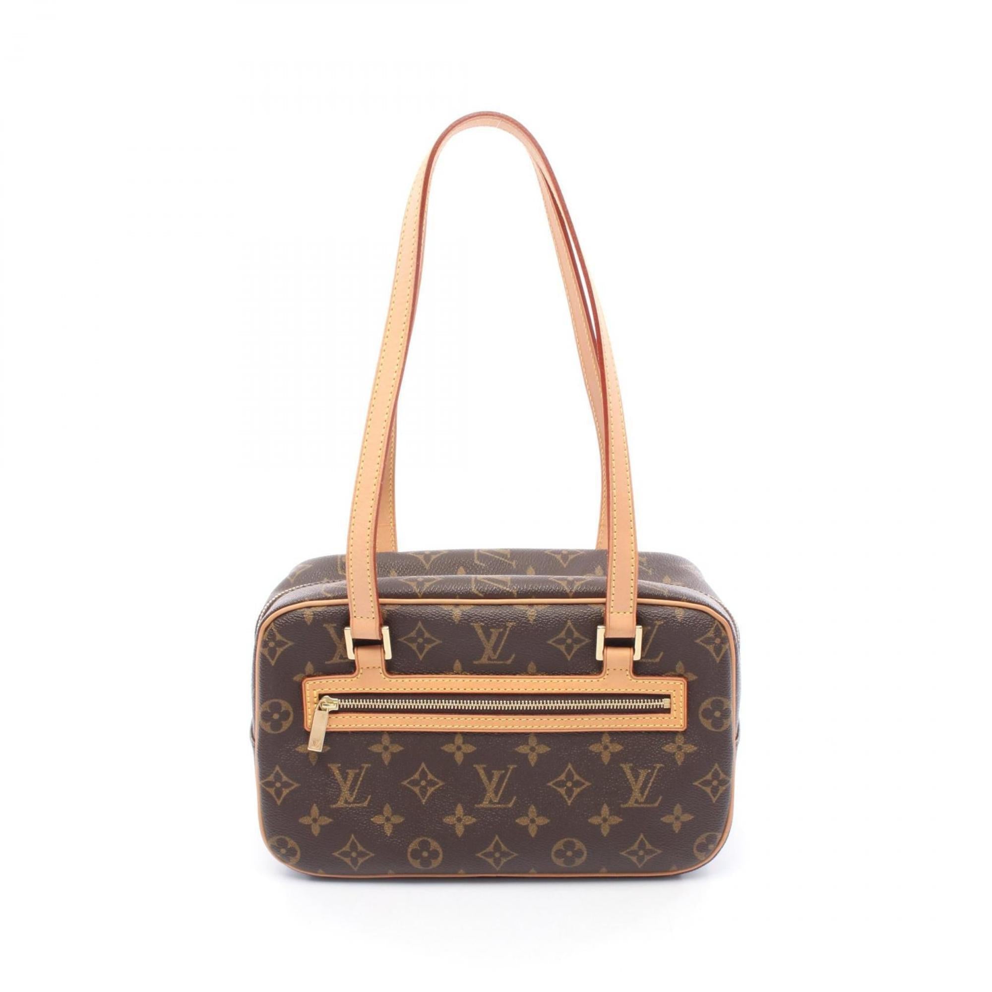 Louis Vuitton Brown Coated Canvas Pvc Leather Shoulder Bag (Pre-Owned)