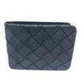 Bottega Veneta Black Rubber Wallet (Bi-Fold) (Pre-Owned)
