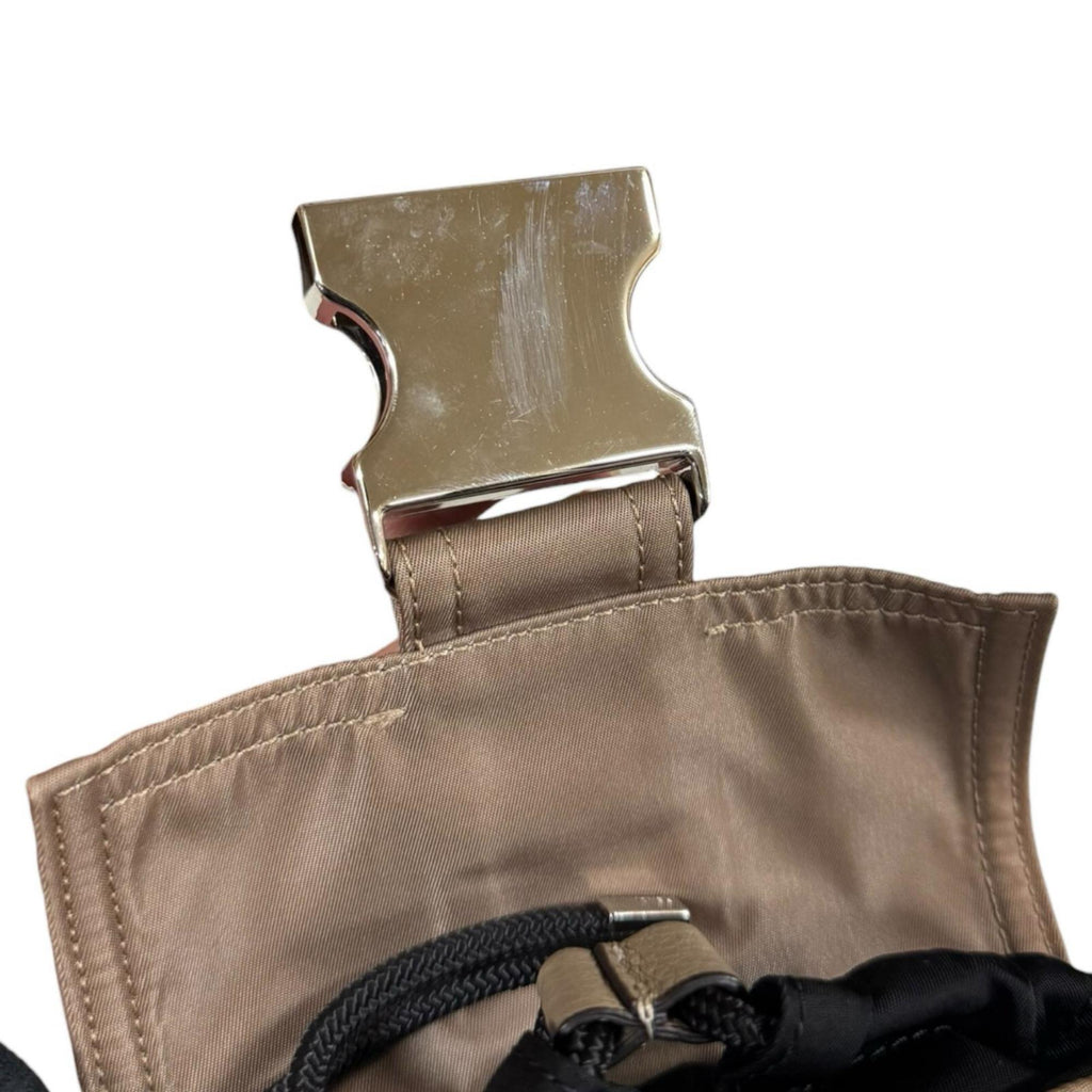 Fendi Brown Nylon Shoulder Bag (Pre-Owned)
