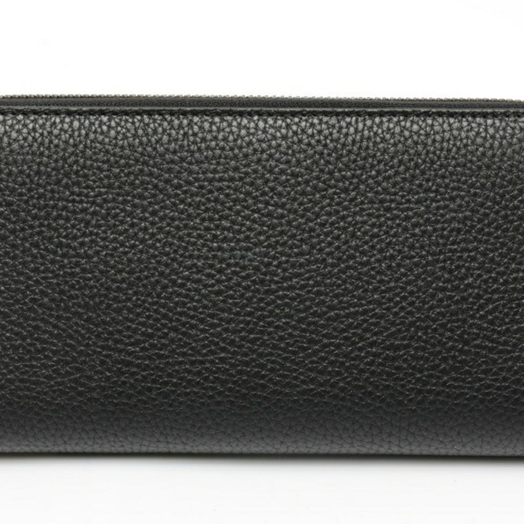 Gucci Black Leather Long Wallet (Bi-Fold) (Pre-Owned)