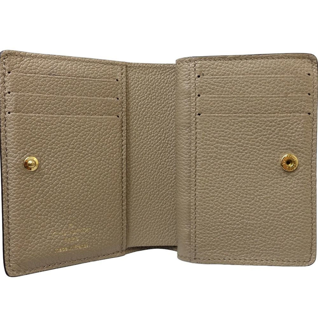 Louis Vuitton Tourterelle Leather Wallet (Bi-Fold) (Pre-Owned)