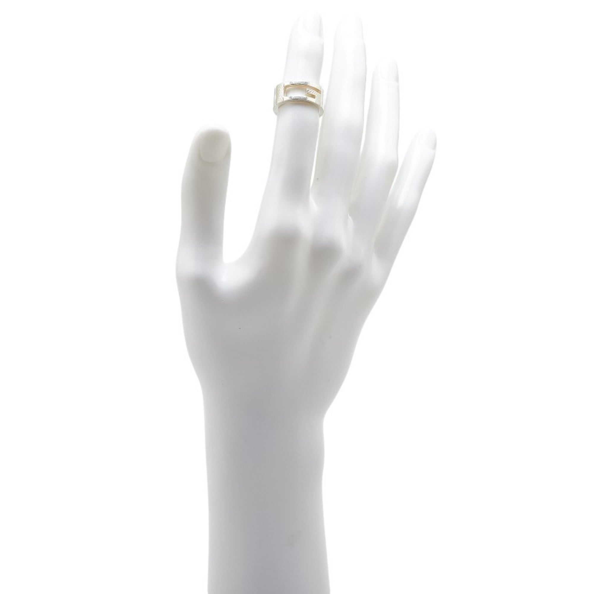 Gucci Silver 925 Band Ring (Pre-Owned)