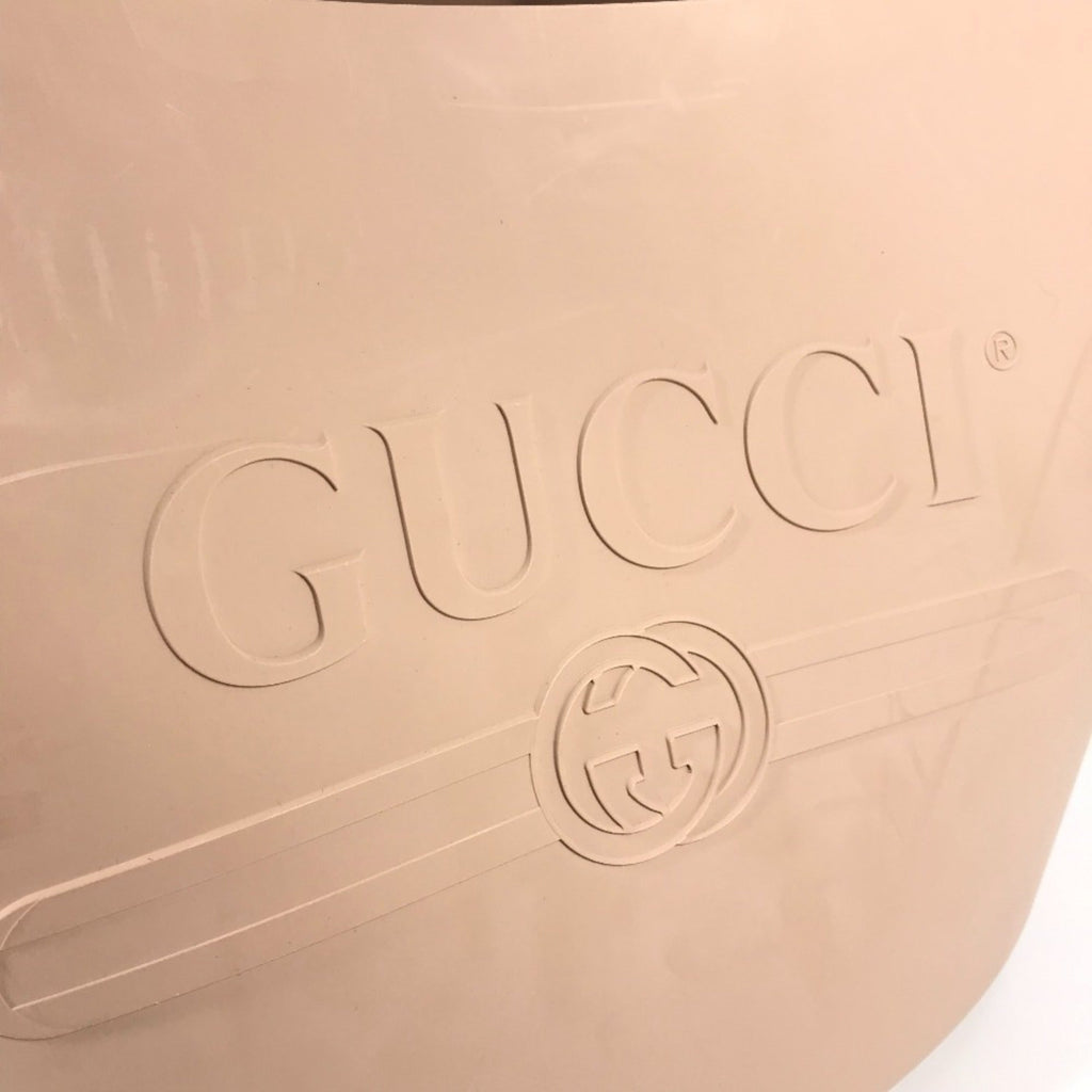 Gucci Beige Rubber Handbag (Pre-Owned)