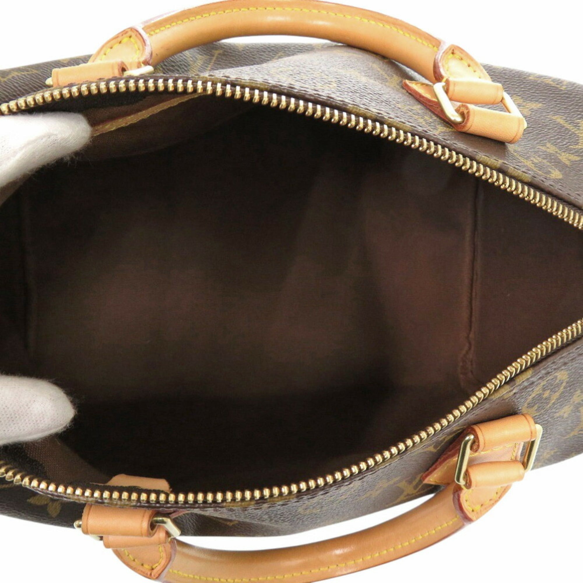 Louis Vuitton Brown Monogram Handbag (Pre-Owned)