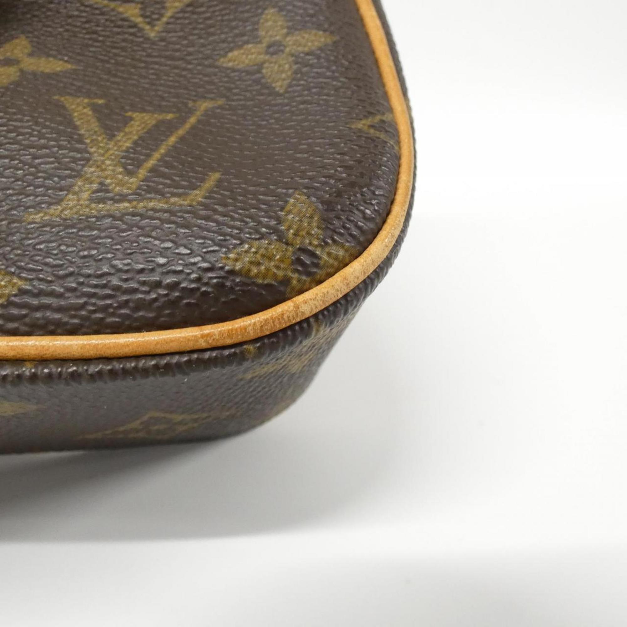 Louis Vuitton Marron Coated Canvas Backpack (Pre-Owned)