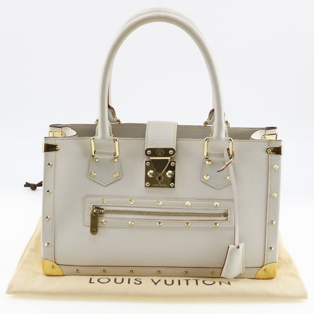 Louis Vuitton Blanc Leather Handbag (Pre-Owned)