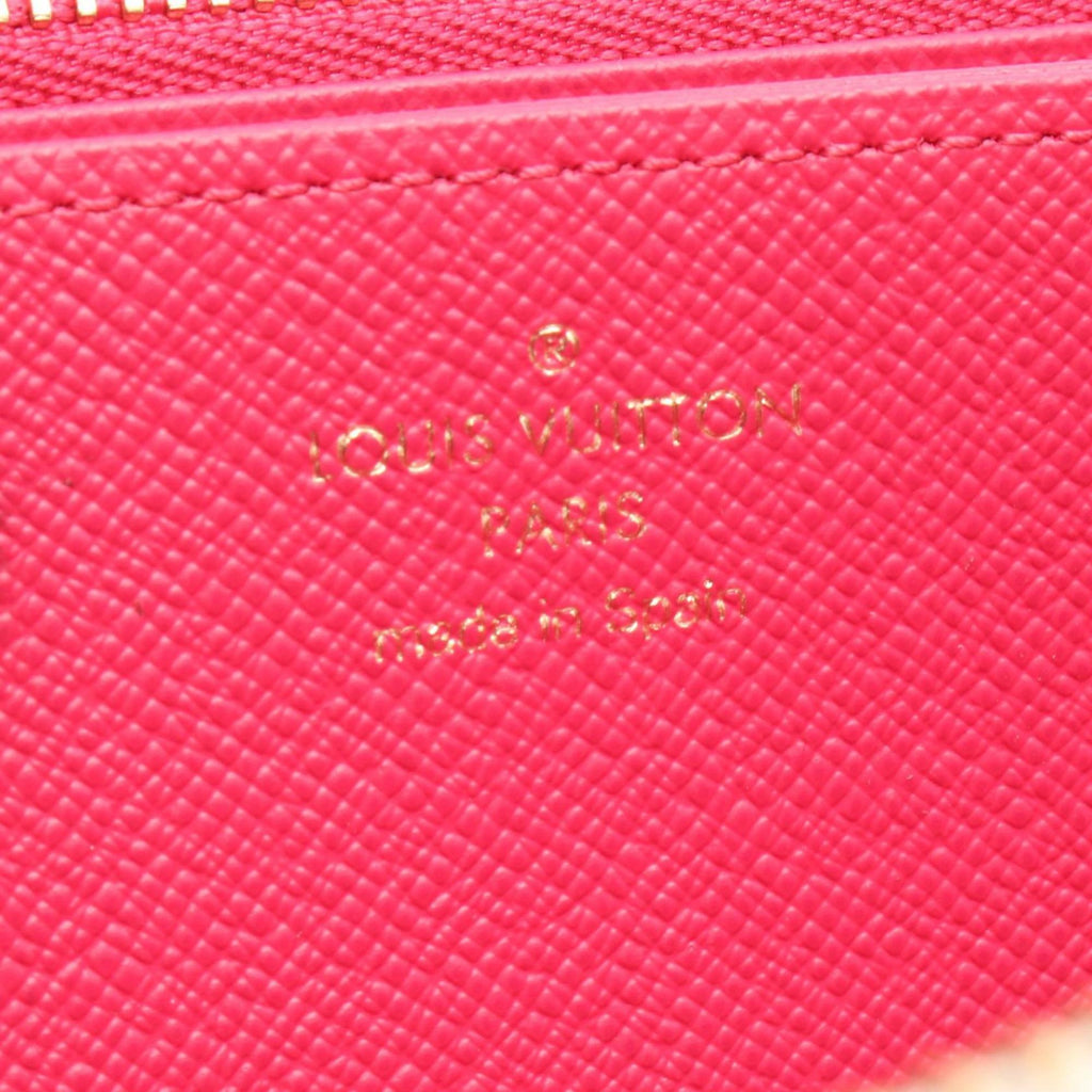 Louis Vuitton Multicolor Multi-Color White Pvc Damier Azur Long Wallet (Bi-Fold) (Pre-Owned)