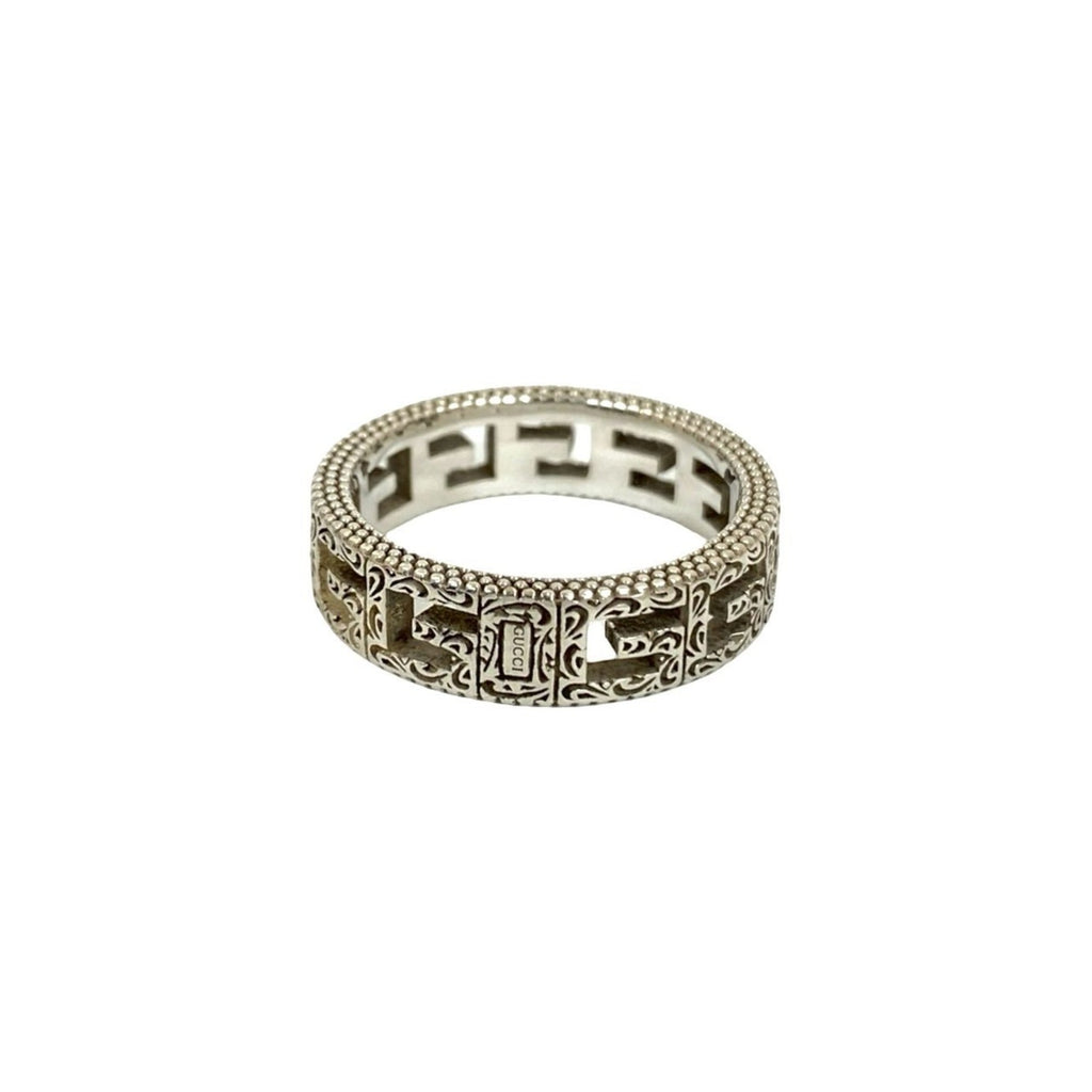Gucci Silver Silver 925 Band Ring (Pre-Owned)