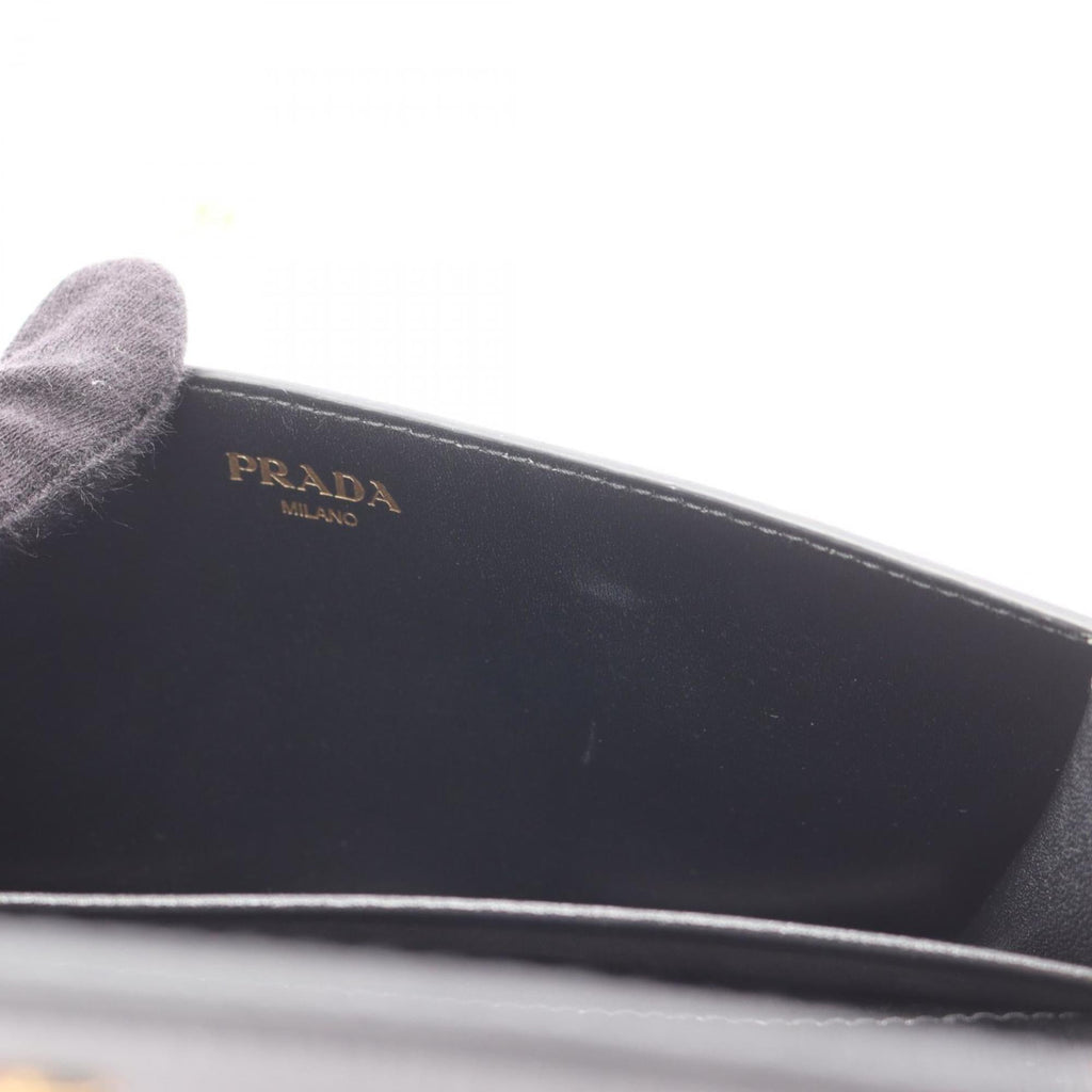 Prada Black Leather Shoulder Bag (Pre-Owned)