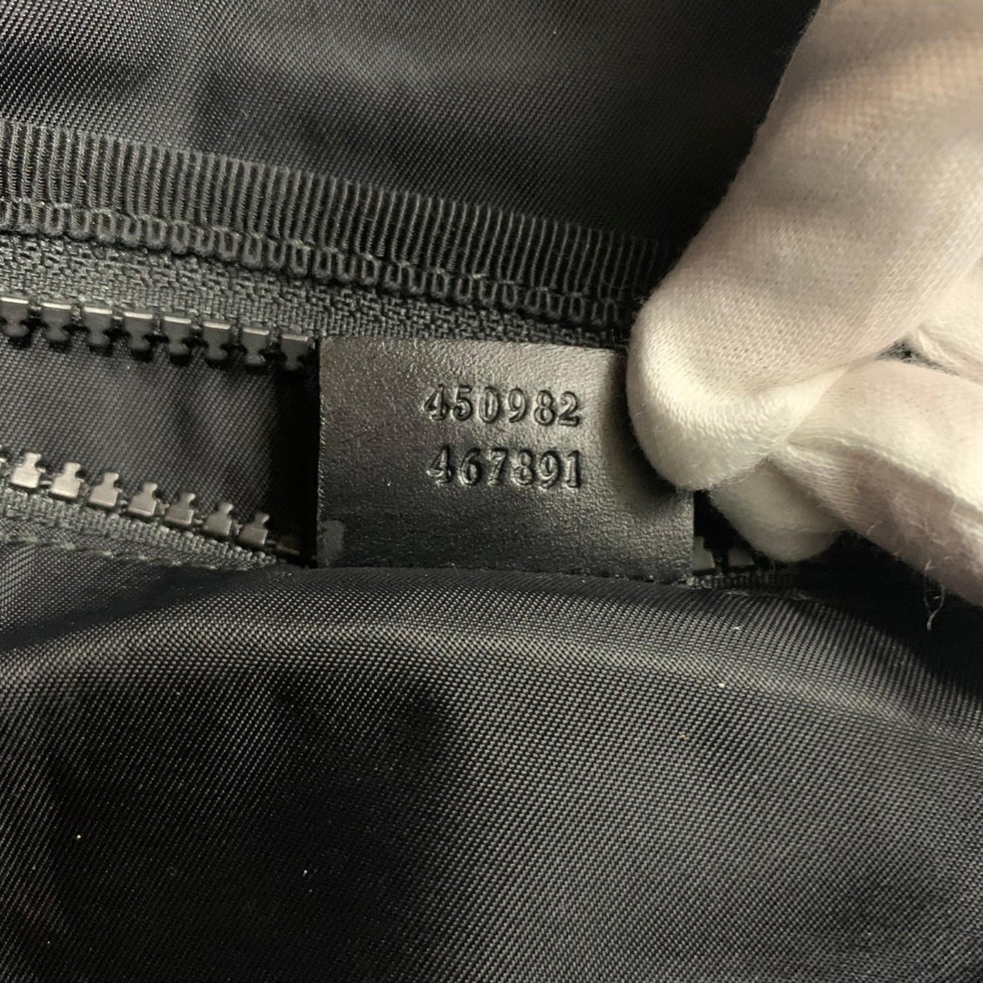 Gucci Black Nylon Backpack (Pre-Owned)