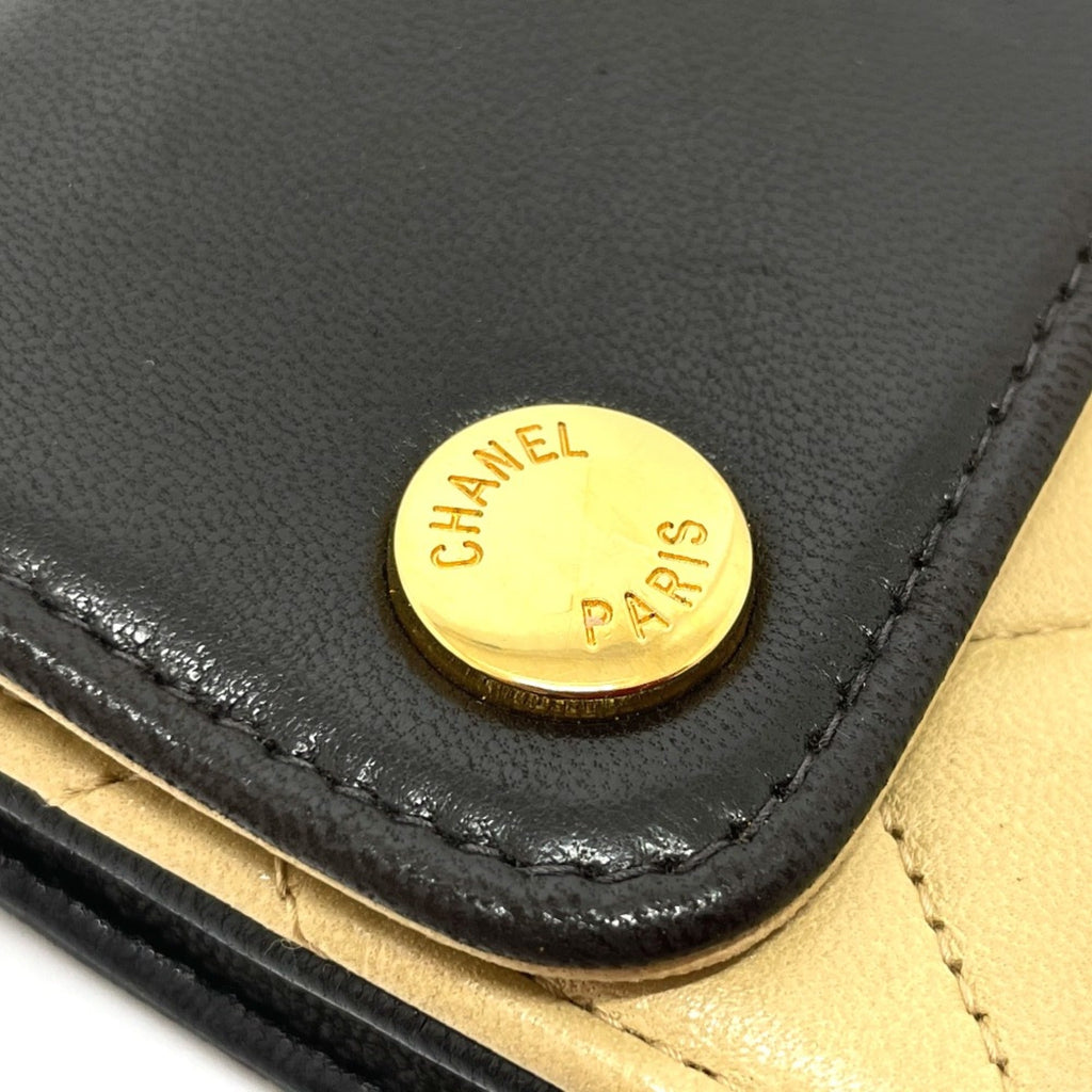 Chanel Black Leather Other (Pre-Owned)