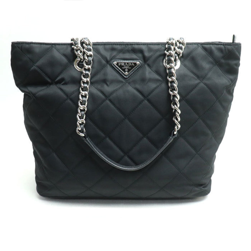 Prada Black Nylon Tote Bag (Pre-Owned)
