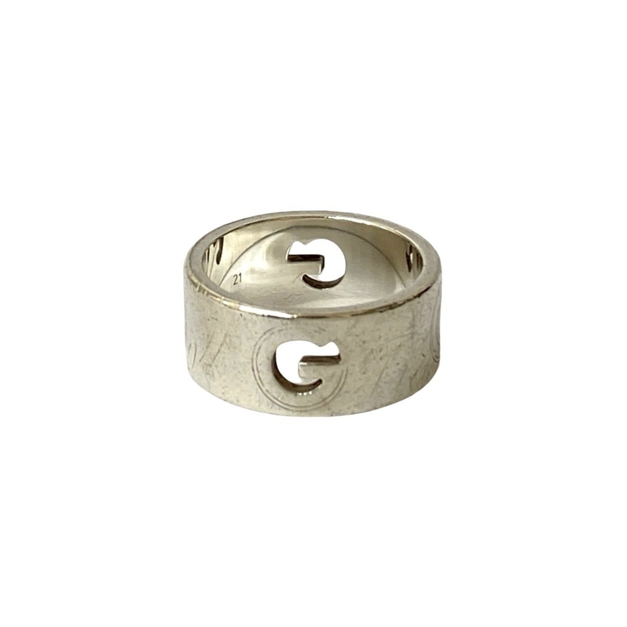 Gucci Silver Silver 925 Band Ring (Pre-Owned)