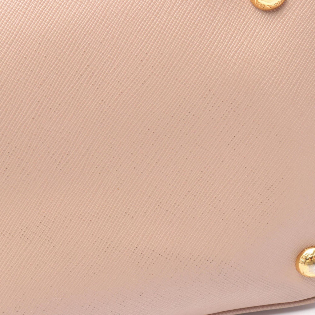 Prada Pink Saffiano Triangle Handbag (Pre-Owned)