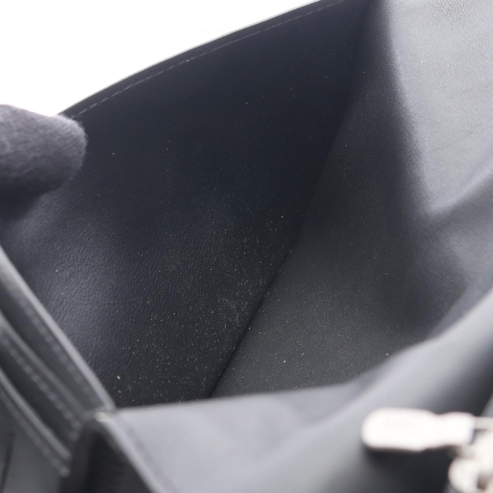 Louis Vuitton Black Onyx Damier Infini Leather Long Wallet (Bi-Fold) (Pre-Owned)