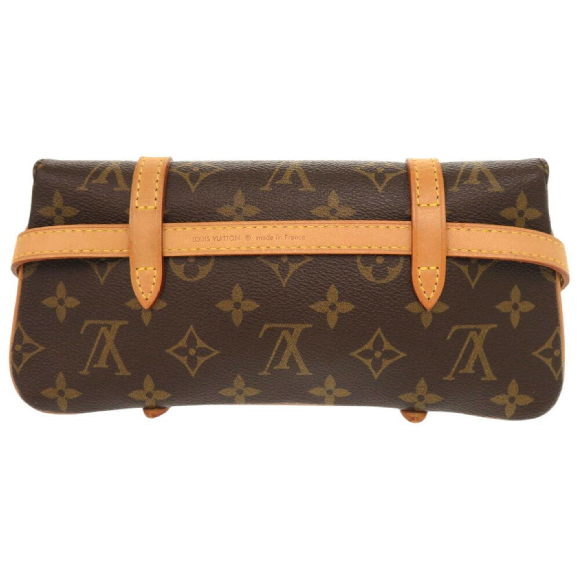 Louis Vuitton Monogram Brown Monogram Fanny Pack Pochette (Pre-Owned)