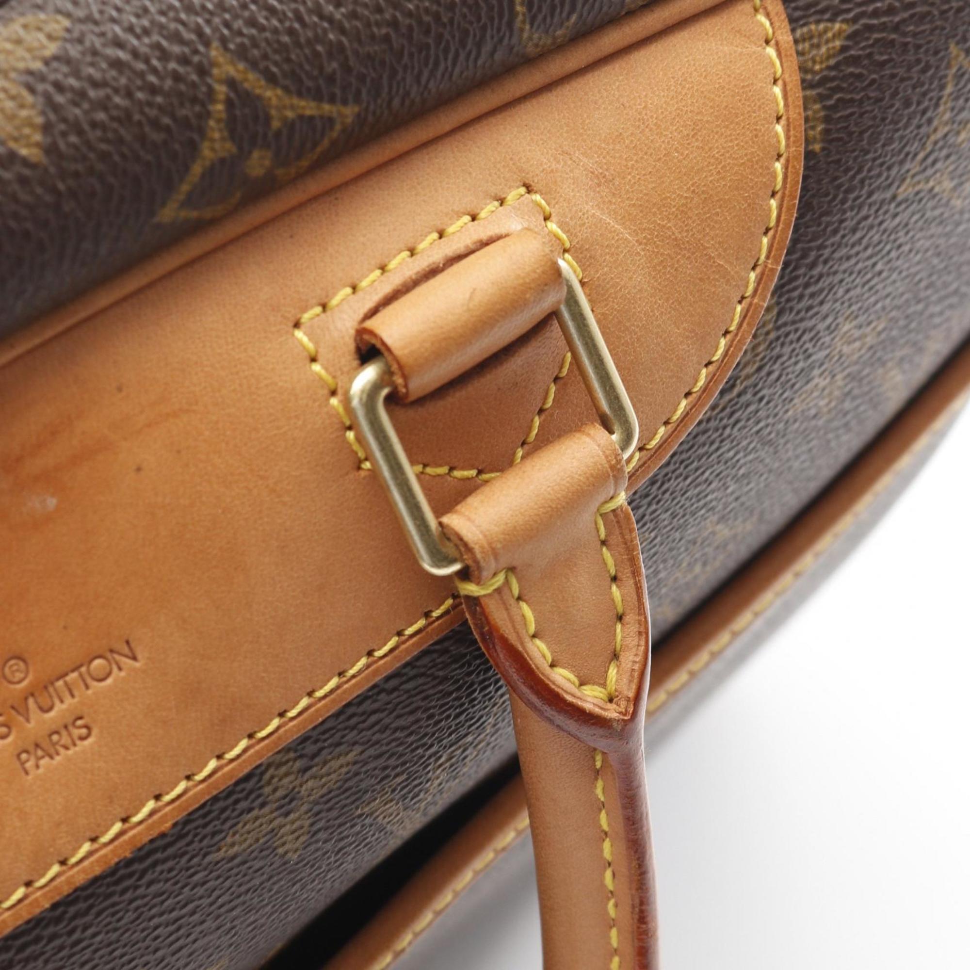 Louis Vuitton Brown Coated Canvas Handbag (Pre-Owned)