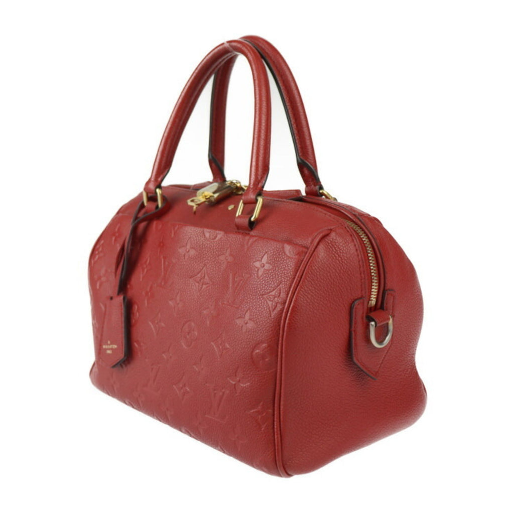 Louis Vuitton Cerise Red Color Leather Handbag Shoulder Bag (Pre-Owned)