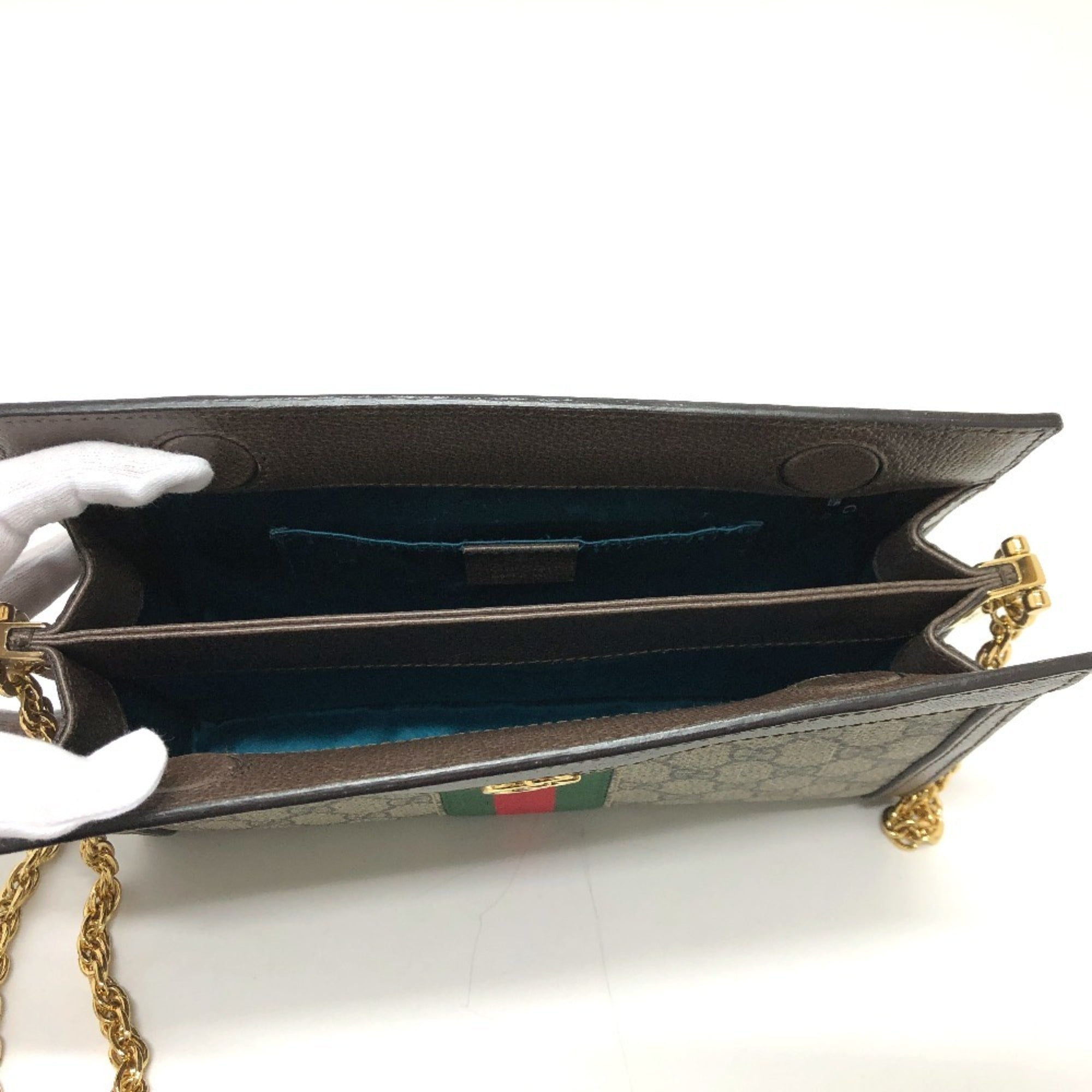 Gucci Brown Gg Supreme Shoulder Bag (Pre-Owned)