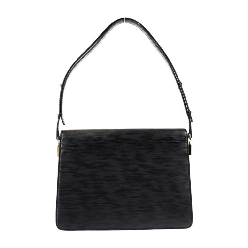 Louis Vuitton Black Epi Leather Handbag Shoulder Bag Tote Bag (Pre-Owned)