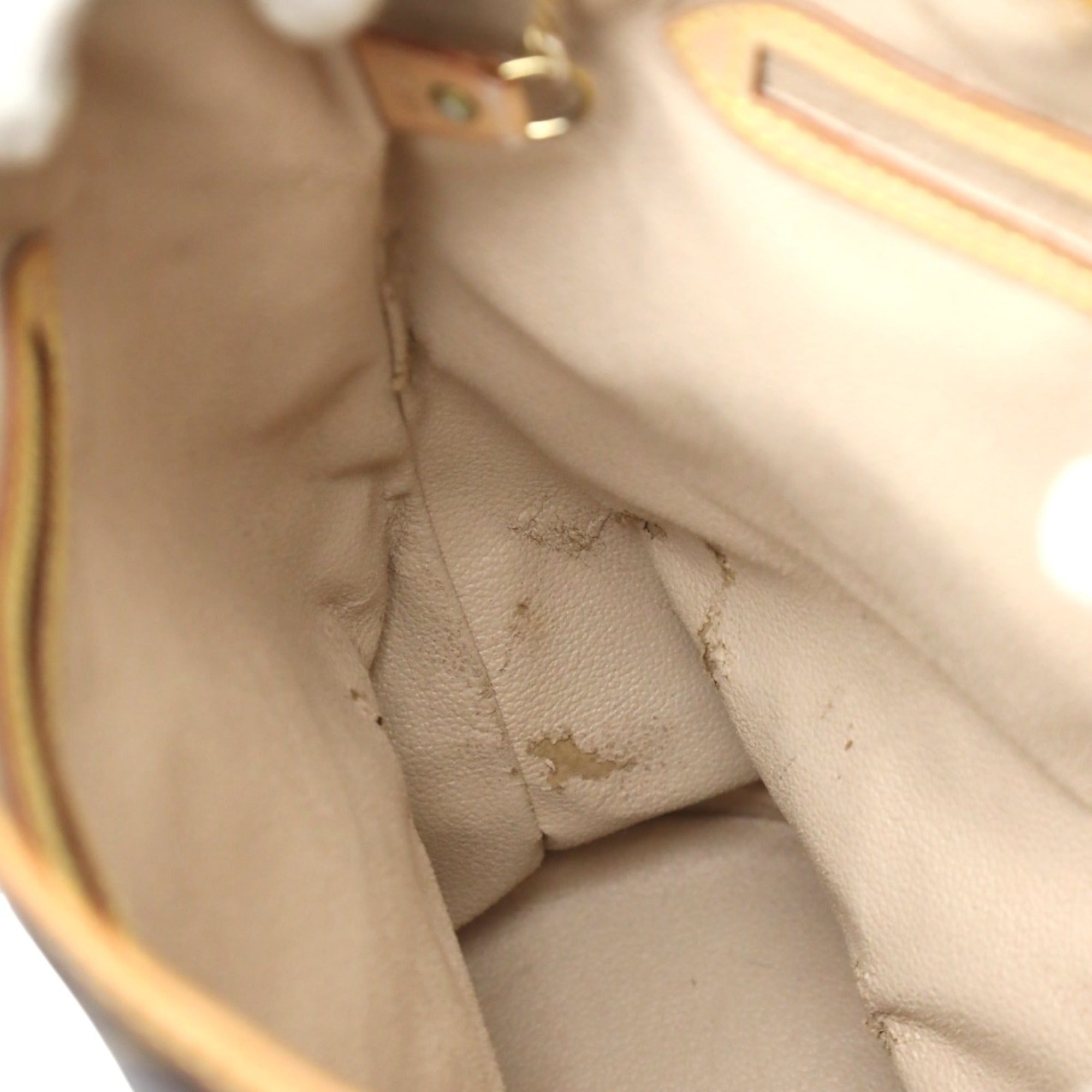 Louis Vuitton Brown Monogram Canvas Shoulder Bag Tote Bag (Pre-Owned)