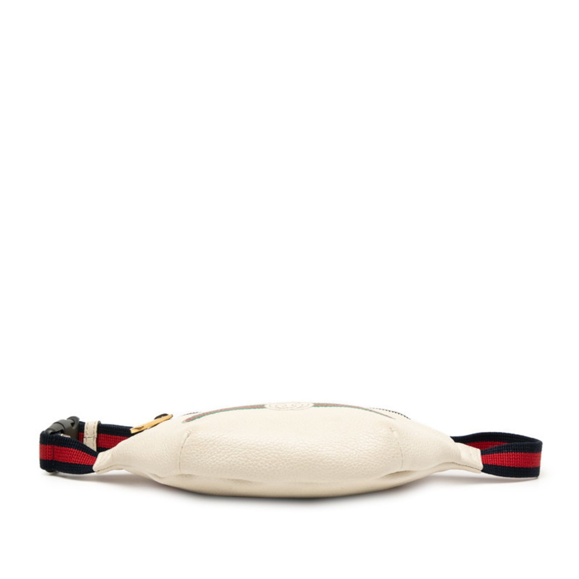 Gucci Beige Multi-Color Leather Shoulder Bag Sling Bag (Pre-Owned)